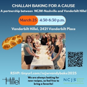 Challah Baking for a Cause